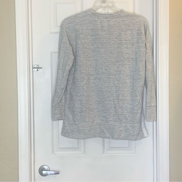 Aerie Grey Marled Light Weight Pull Over Size Small Oversized - Picture 4 of 9